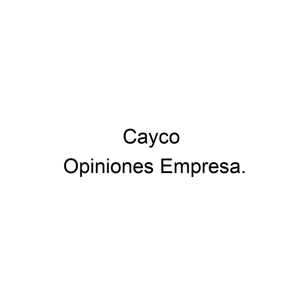 Opiniones Cayco, Sevilla 954258219