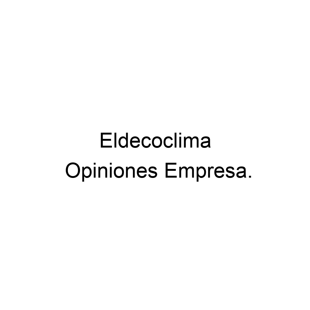 ELDECOCLIMA ELDECOCLIMA