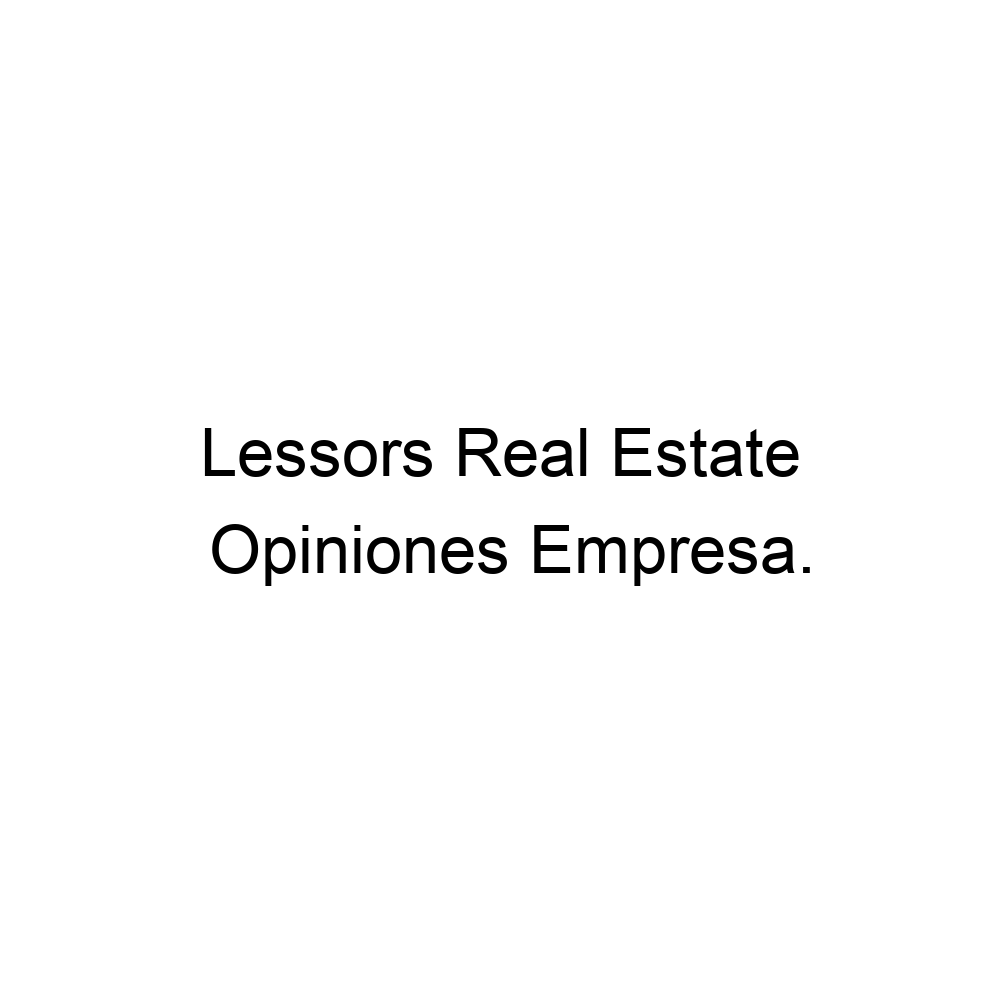 Opiniones Lessors Real Estate, Vera 950391110